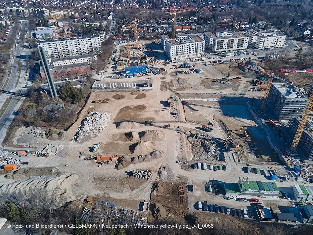 09.03.2022 - Baustelle PANDIONVERDE in Neuperlach 